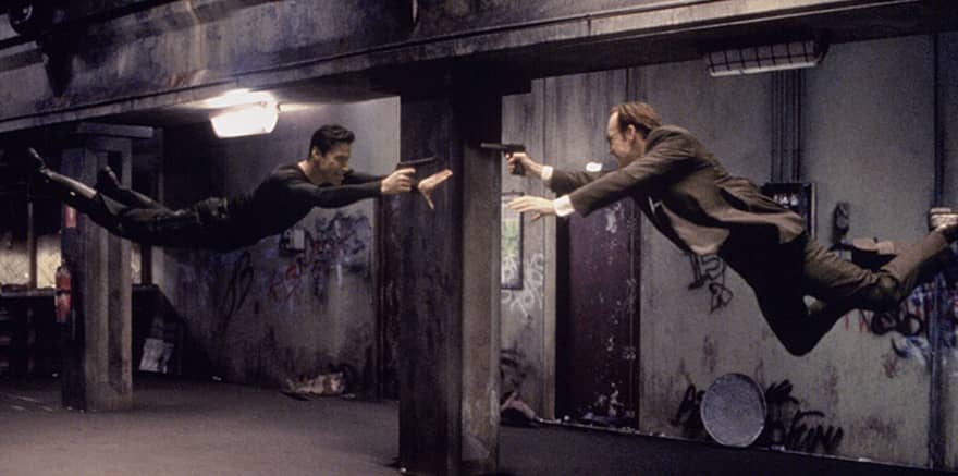  The Matrix kamera arkası
