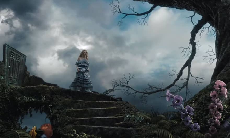  Alice In Wonderland kamera arkası