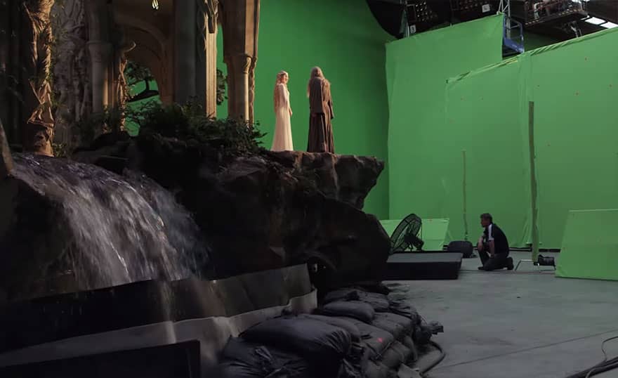 The Hobbit kamera arkası